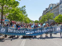 Manifestation En route pour nos droits